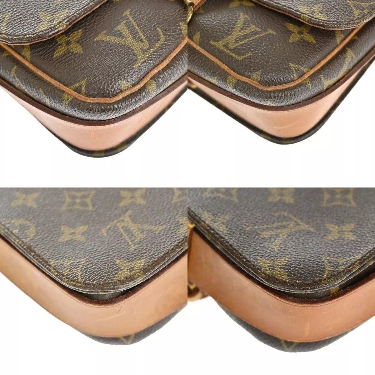 Louis Vuitton Shoulder Bag Mini Cartouchiere Monogram — view 6