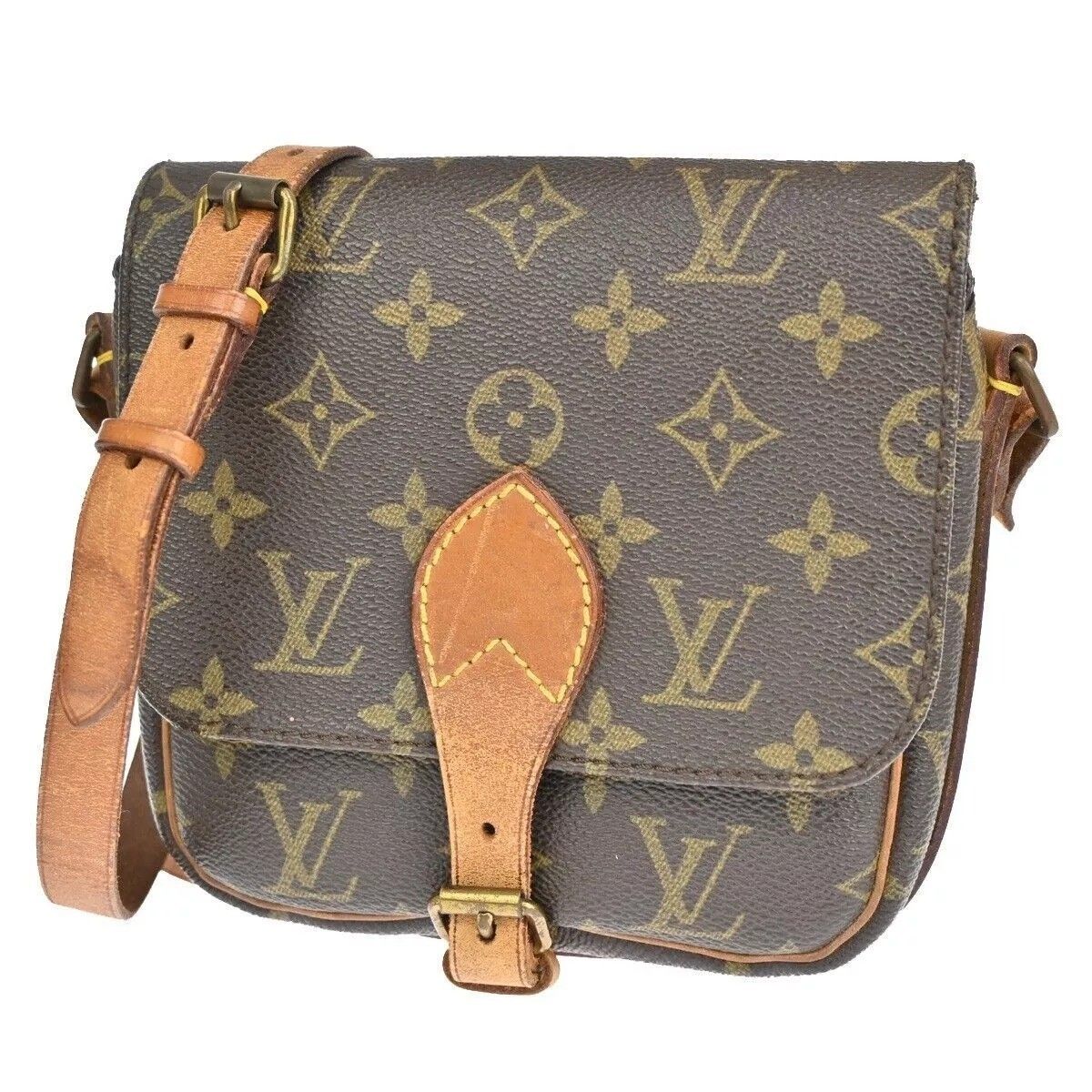 Louis Vuitton Shoulder Bag Mini Cartouchiere Monogram