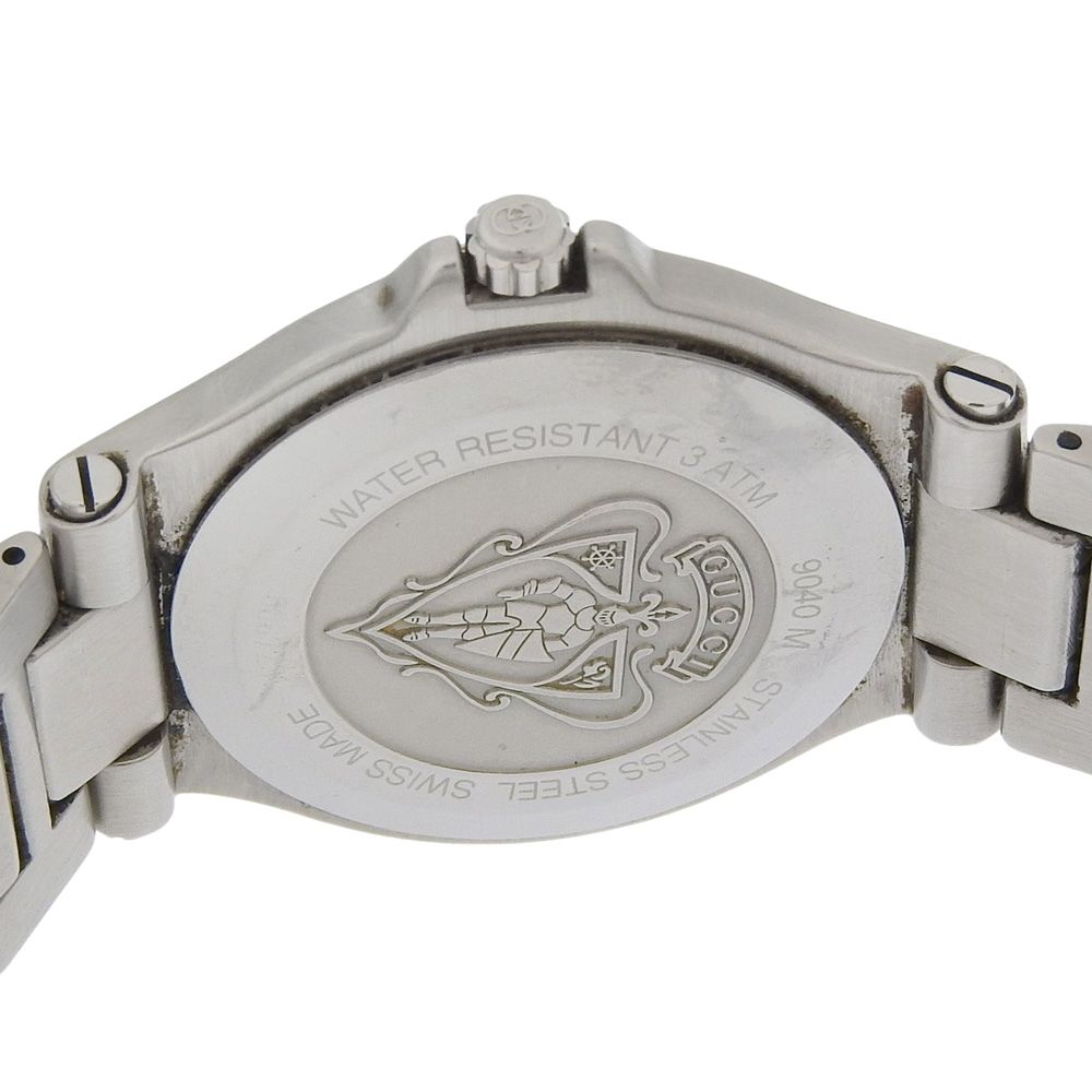 Gucci Stainless Steel Quartz Analog Watch With Silver Dial — view 6