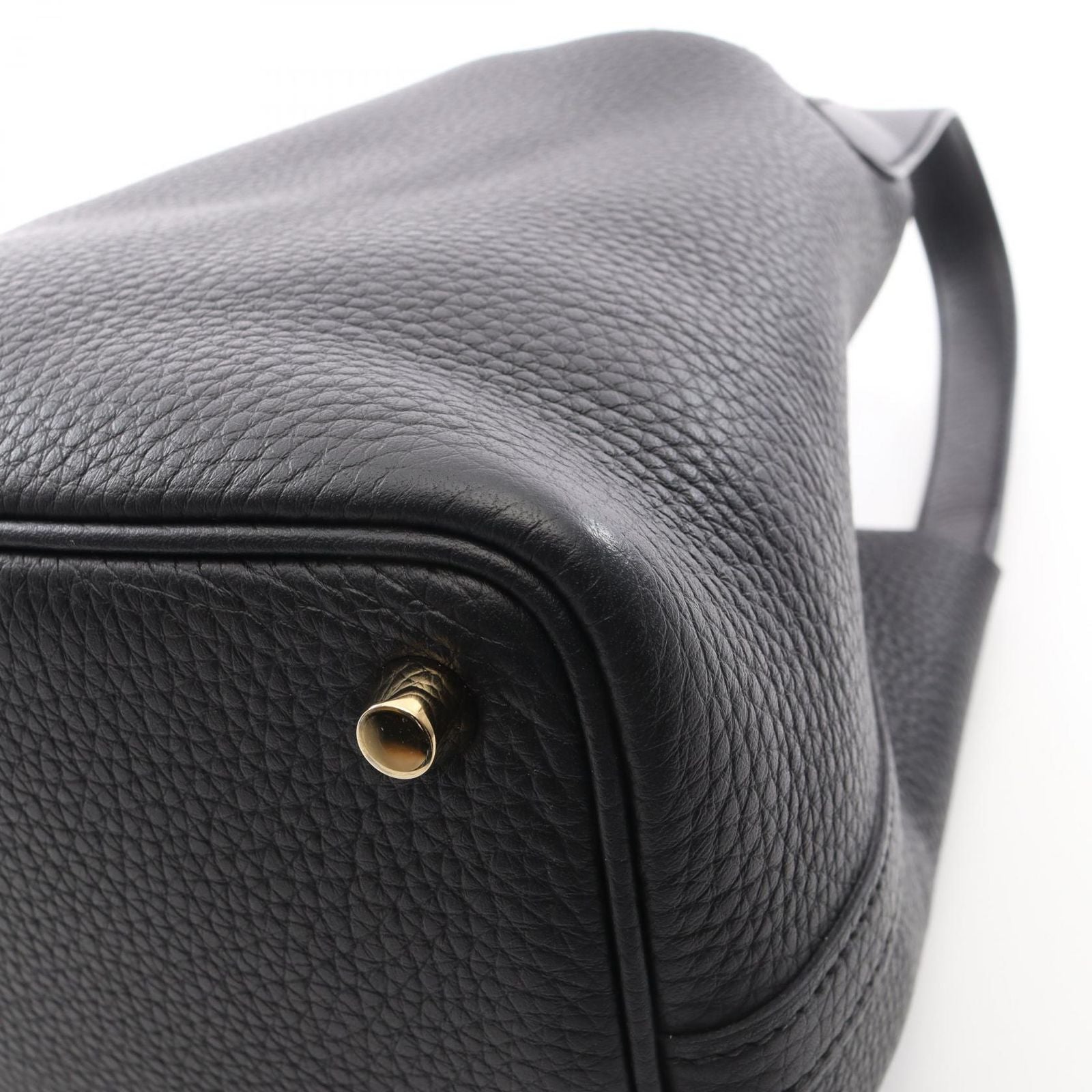 Hermes Handbag Picotin Lock PM Black — view 5