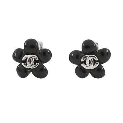 Chanel Earrings CC Logo Camellia 05