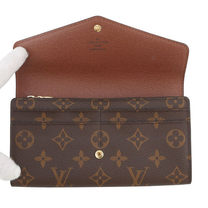 Louis Vuitton Wallet Monogram Portefeuille Sarah — view 4