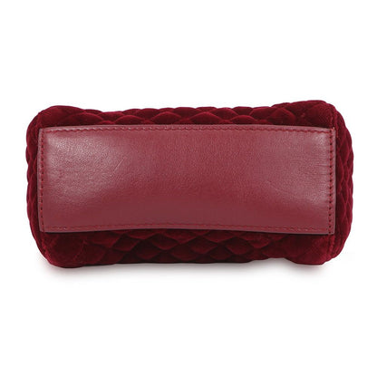 Dolce & Gabbana Handbag Logo Studded Pouch Velour & 2-Way — view 3