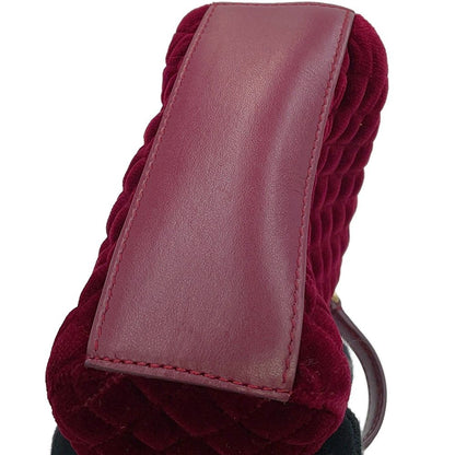 Dolce & Gabbana Handbag Logo Studded Pouch Velour & 2-Way — view 7