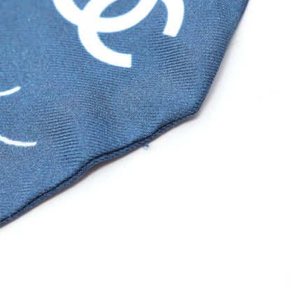 Chanel Scarf CC Logo All Over Silk — view 6