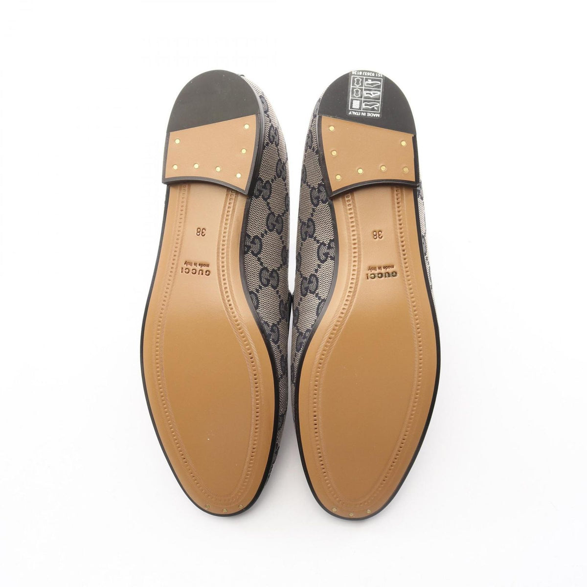 Gucci Loafers Horsebit GG Canvas Leather — view 4