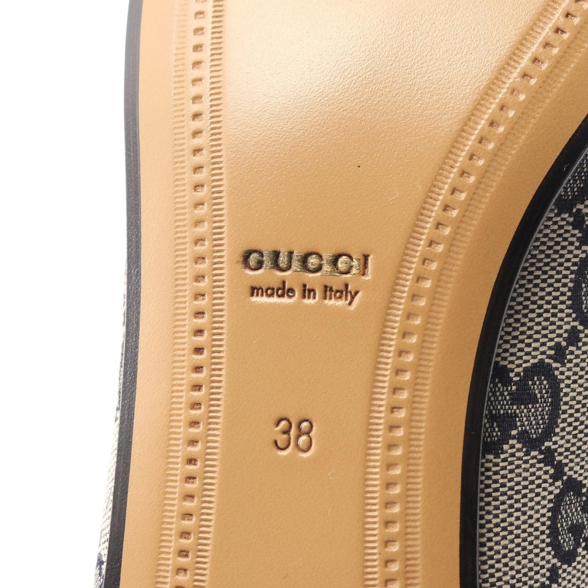 Gucci Loafers Horsebit GG Canvas Leather — view 6