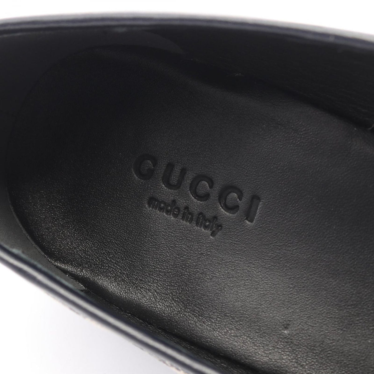 Gucci Loafers Horsebit GG Canvas Leather — view 5