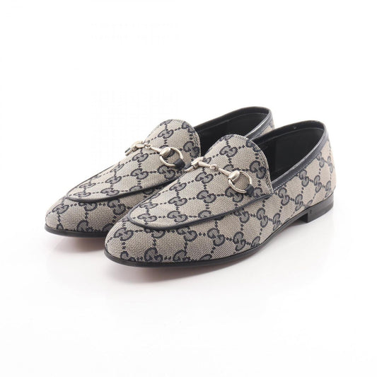 Gucci Loafers Horsebit GG Canvas Leather
