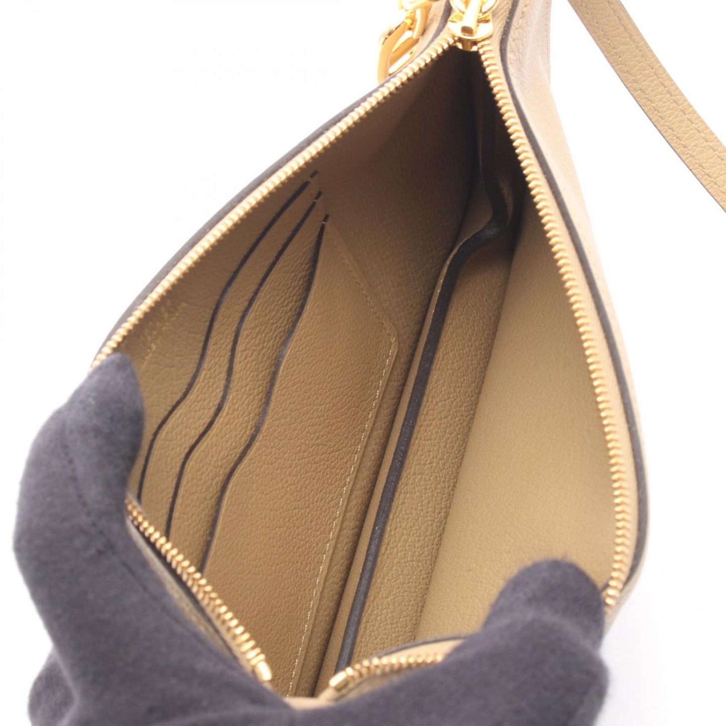 Hermes Shoulder Bag Zipengo To Go Chaine D'Ancre Craft Leather — view 3