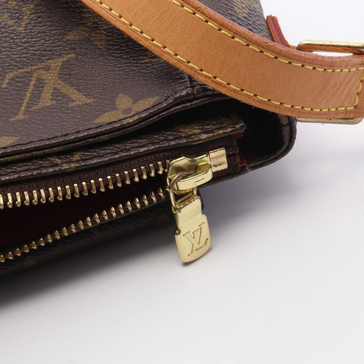Louis Vuitton Shoulder Bag PM Canvas Leather PM — view 8