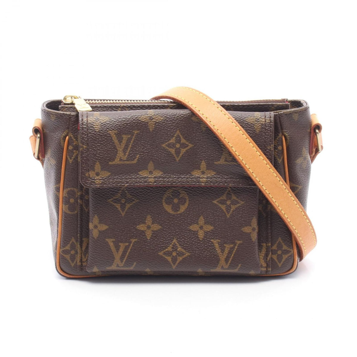 Louis Vuitton Shoulder Bag PM Canvas Leather PM