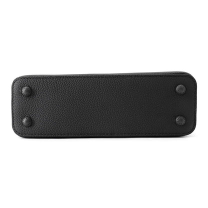 Louis Vuitton Matte Calf Leather Capucines East West Mini Bag 2-Way Black — view 3