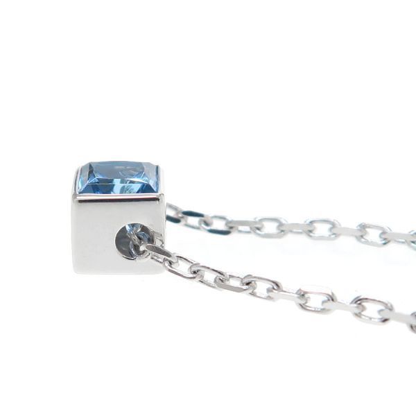 Gucci Cube Necklace Blue Topaz — view 2