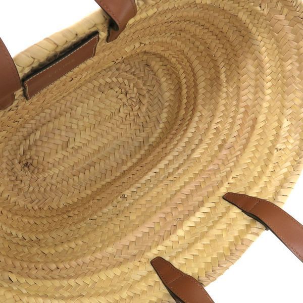 Celine Teen Classic Panier Raffia&Calfskin Messenger Bag — view 2
