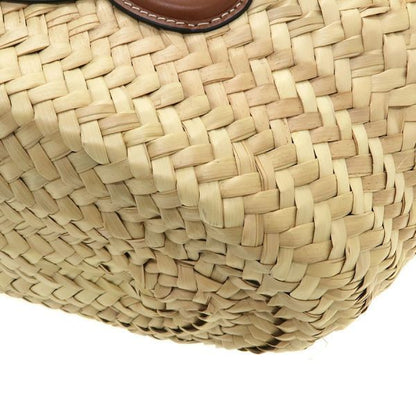 Celine Teen Classic Panier Raffia&Calfskin Messenger Bag — view 5