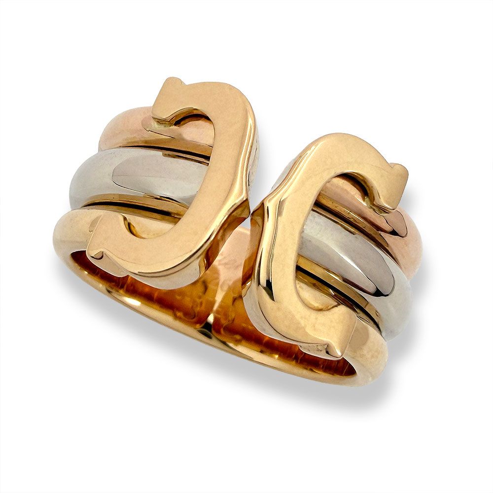 Cartier 2C Ring Gold