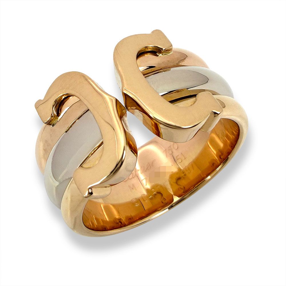 Cartier 2C Ring Gold — view 2