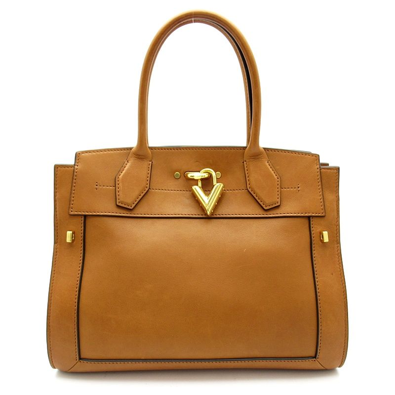 Louis Vuitton Steamer Millesime Leather Shoulder Bag Camel