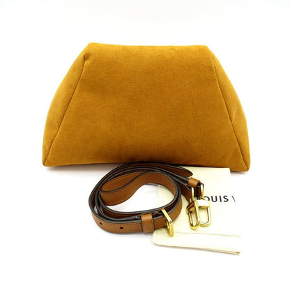Louis Vuitton Steamer Millesime Leather Shoulder Bag Camel — view 7