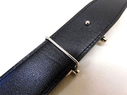 Hermes Belt Waist 90 With External Hole Reversible Royale Silver Buckle — view 6