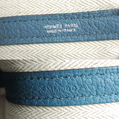 Hermes Tote Bag Blue — view 7