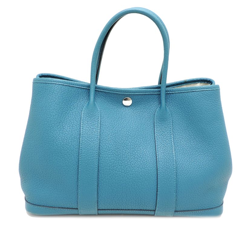 Hermes Tote Bag Blue — view 2