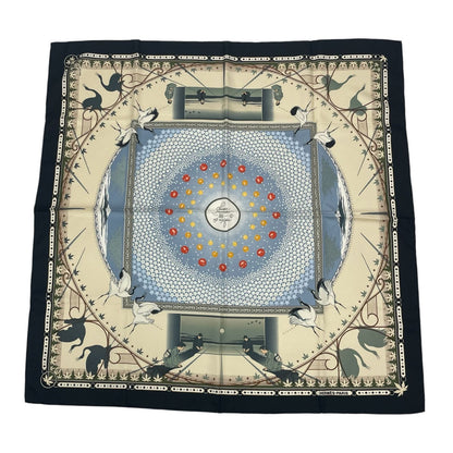 Hermes Carre 90 Chaque Rencontre Est Unique Ichi Era Ichie Scarf Kacho Fugetsu — view 2