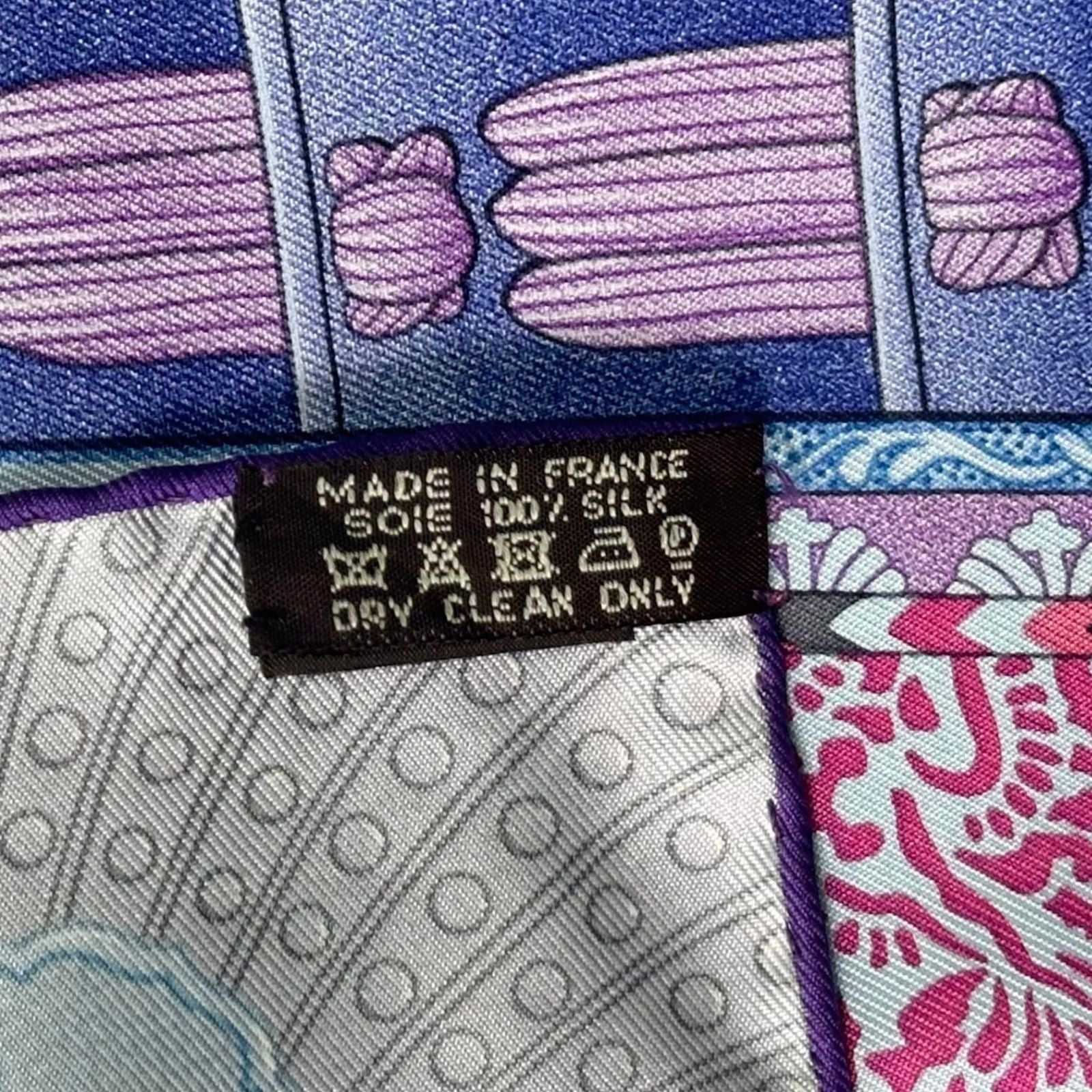 Hermes Carre 90 Parures de Samourais Samurai Armor Multicolor Scarf Silk — view 7