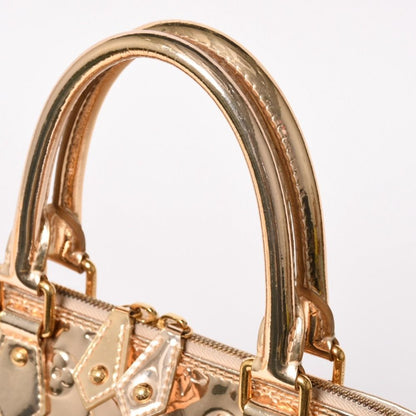Louis Vuitton Alma GM Handbag Monogram Miroir Gold — view 4