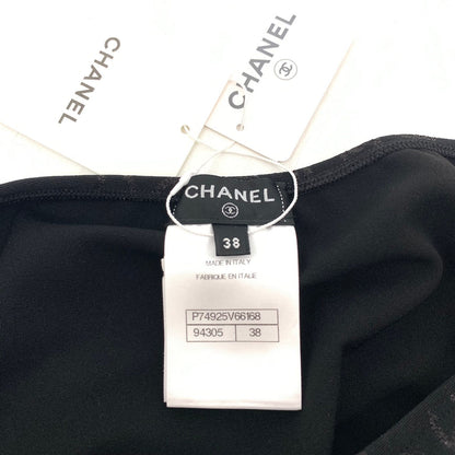 Chanel Swimsuit CC Logo All Over Print 38 Swimwear — view 4