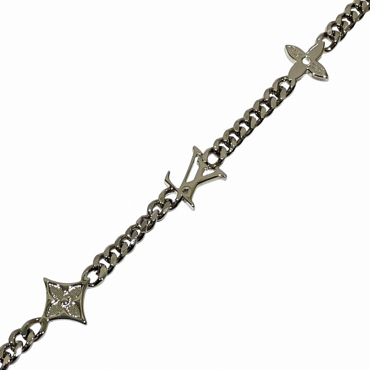 Louis Vuitton Monogram Low Necklace 64 Metal — view 4