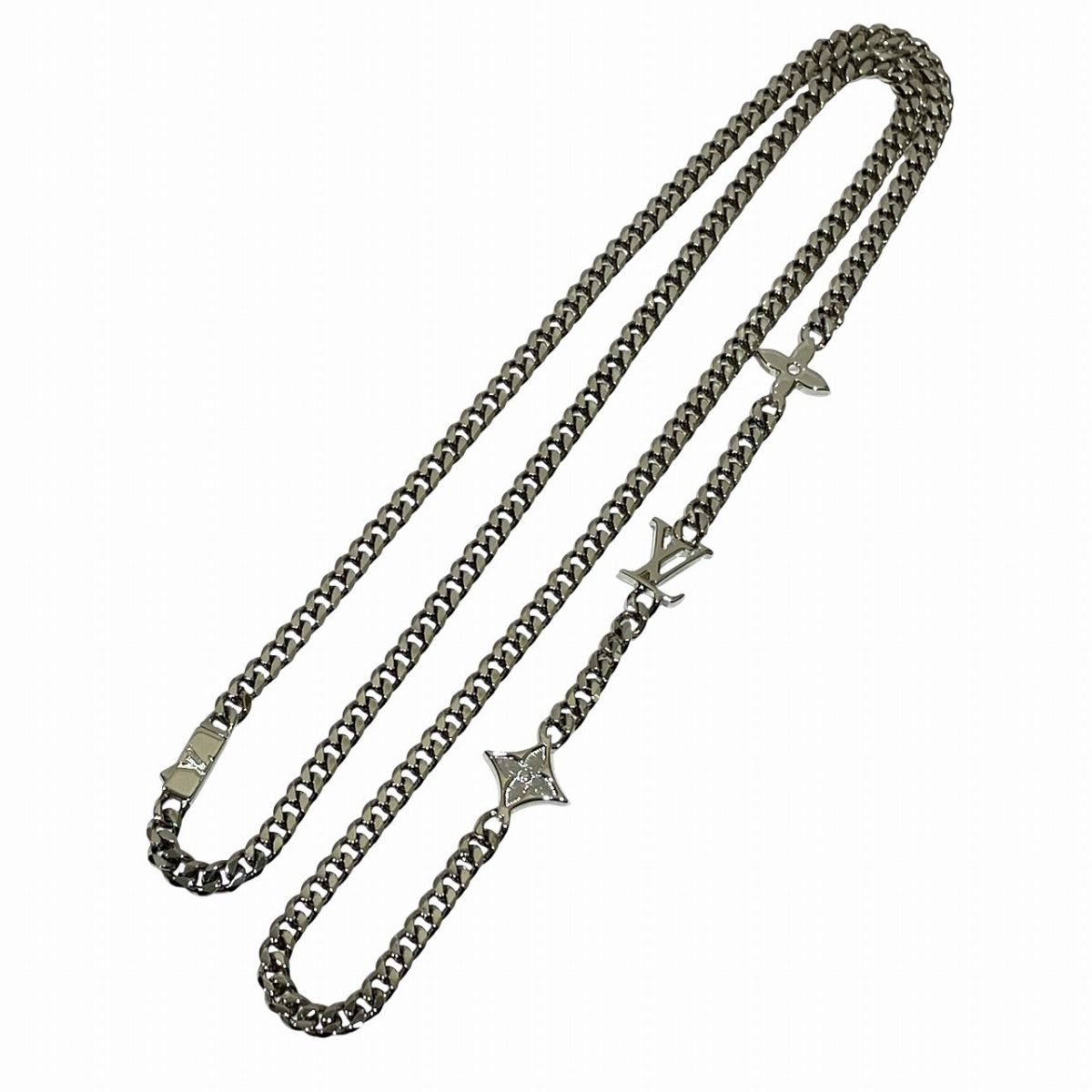 Louis Vuitton Monogram Low Necklace 64 Metal — view 3