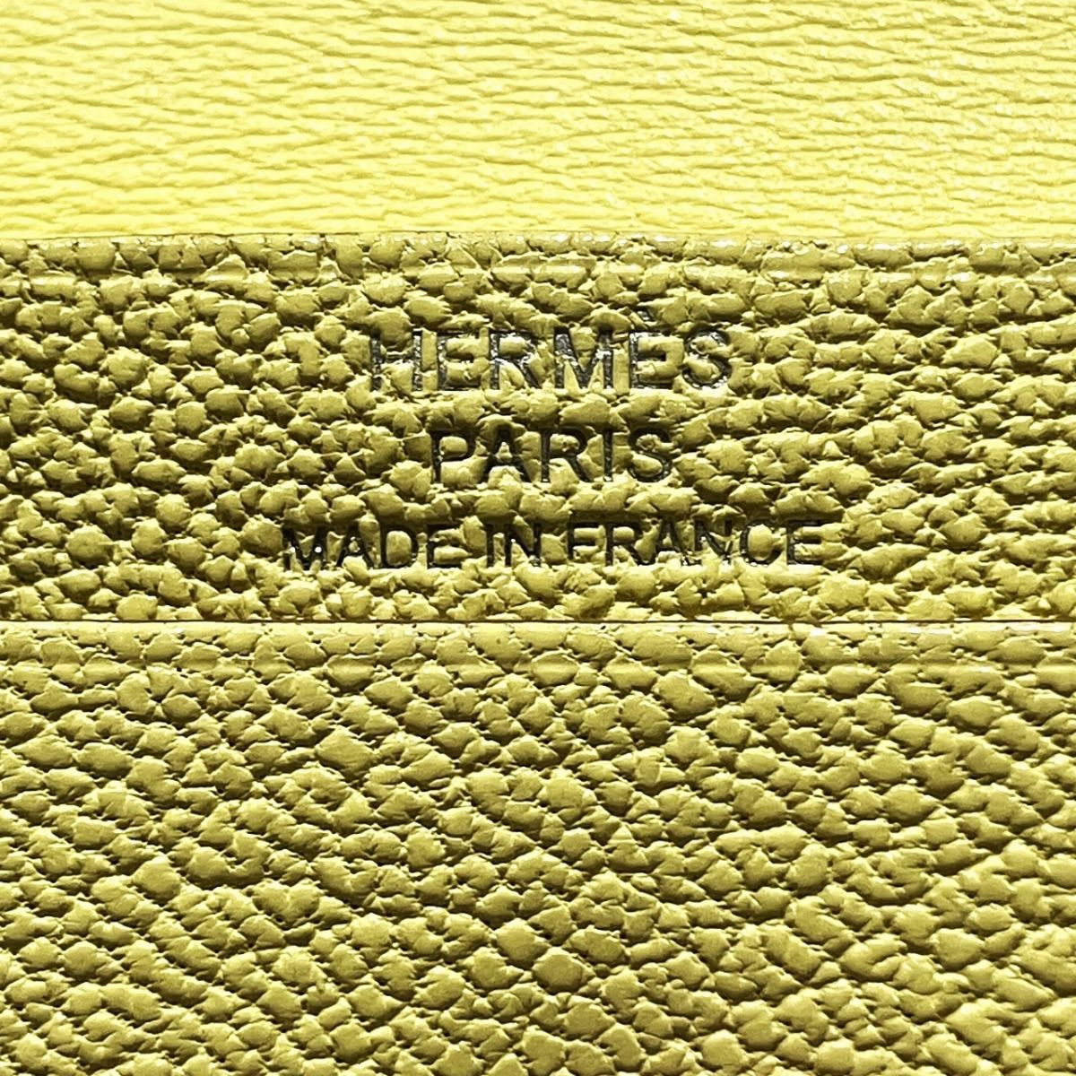 Hermes Bearn Card Case Chevre Mysore — view 4