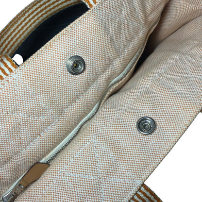 Hermes Fourre Tout PM Handbag Cotton Canvas — view 8