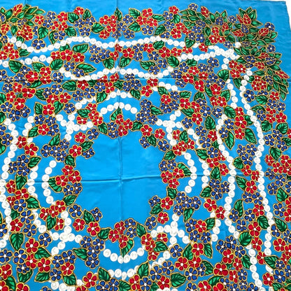 Chanel Large Scarf Silk Pattern Multicolor — view 6