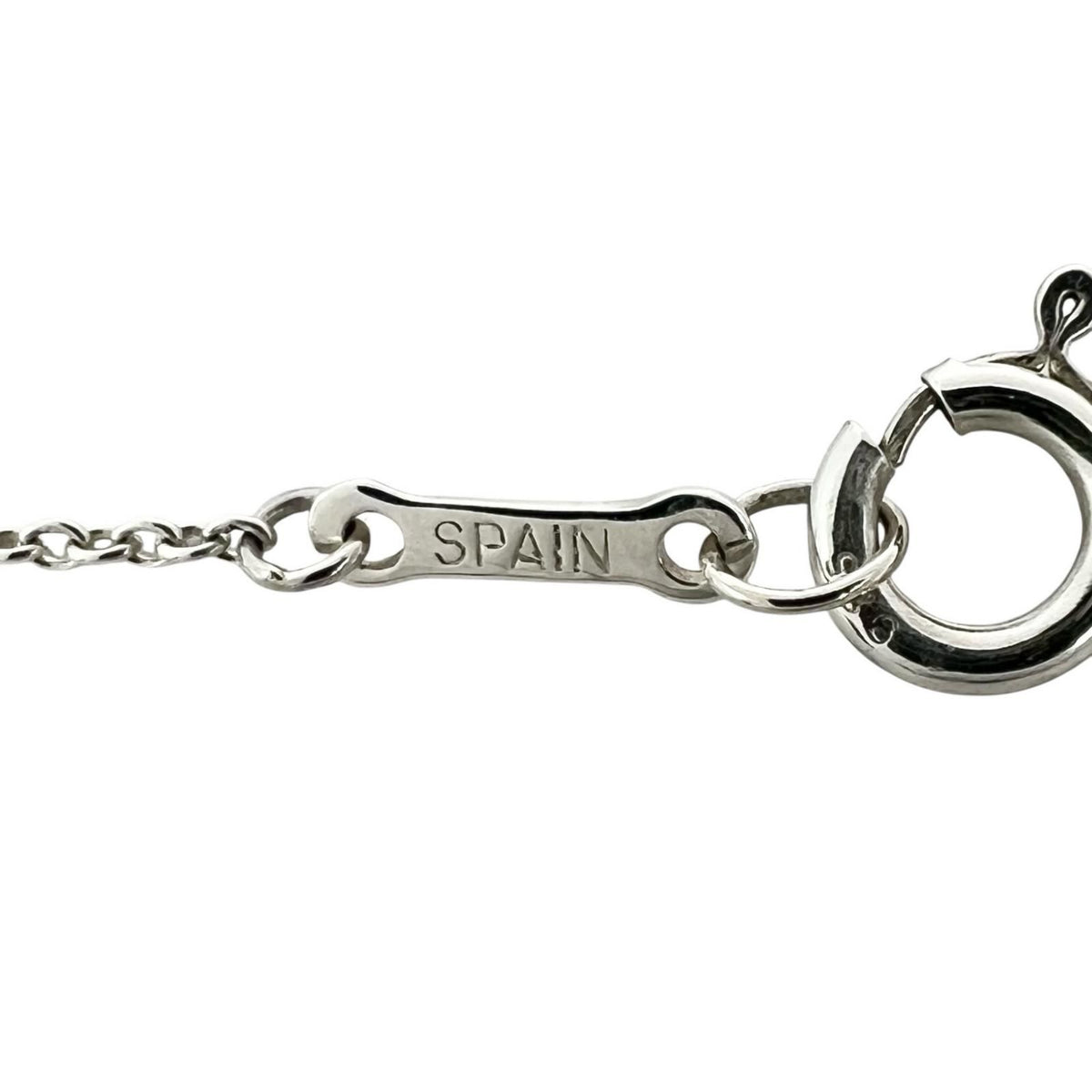 Tiffany & Co Elsa Peretti Necklace 925 Sterling Silver Double Teardrop — view 8