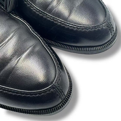Chanel Short Boots CC Logo Leather Black — view 6