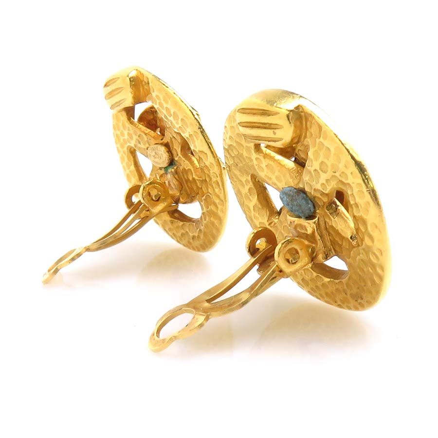 Chanel Earrings CC Logo — view 4