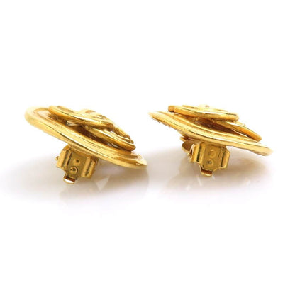 Chanel Earrings CC Logo — view 8