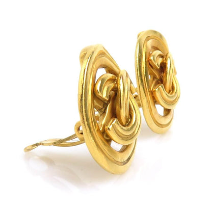 Chanel Earrings CC Logo — view 2