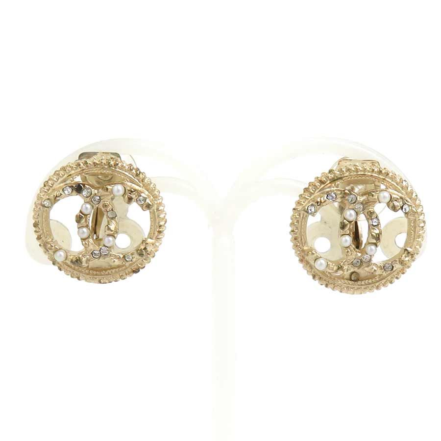 Chanel Earrings CC Logo