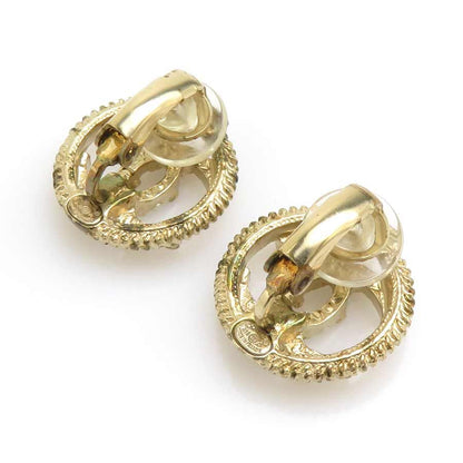 Chanel Earrings CC Logo — view 6