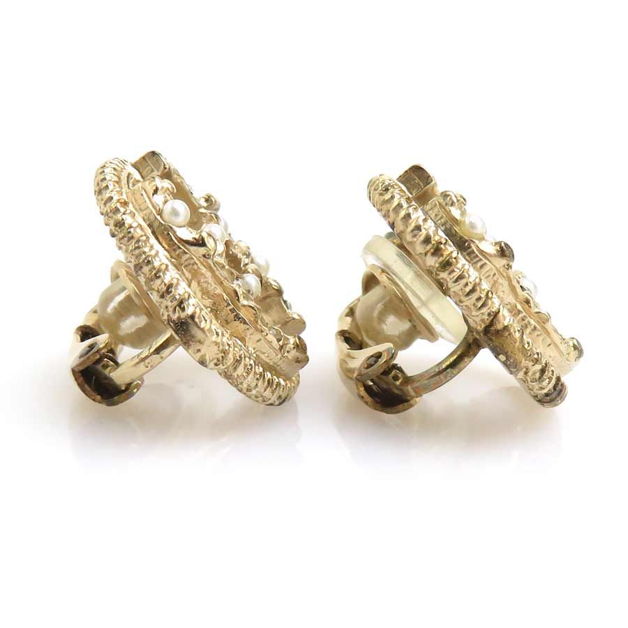 Chanel Earrings CC Logo — view 7