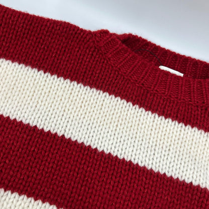 Celine Red Loose Fit Knit XS Sweater — view 8