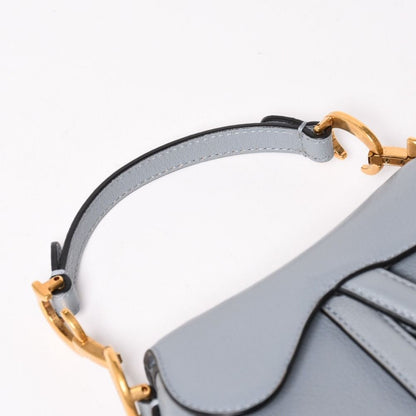 Dior Saddle Micro Cloud Blue Mini Bag Gold Magnetic — view 8