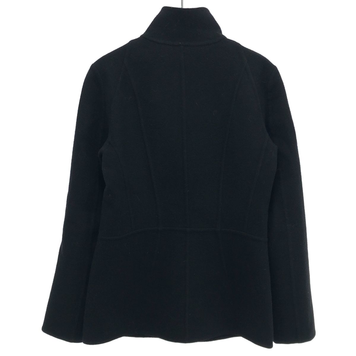 Loewe Zip Up High Neck Wool Jacket Black 38 — view 2