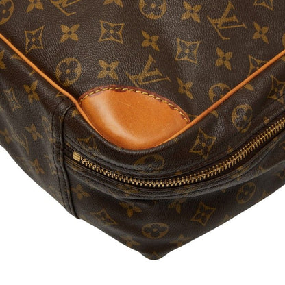 Louis Vuitton Monogram Sirius 55 Boston Bag Brown Leather — view 4