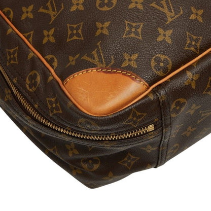 Louis Vuitton Monogram Sirius 55 Boston Bag Brown Leather — view 5