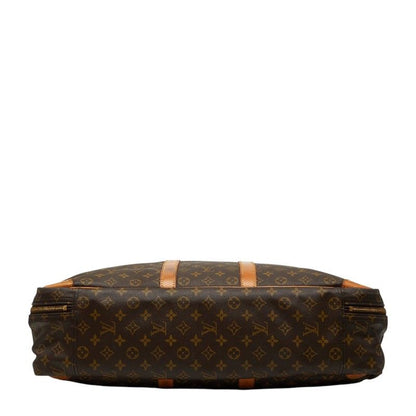 Louis Vuitton Monogram Sirius 55 Boston Bag Brown Leather — view 3